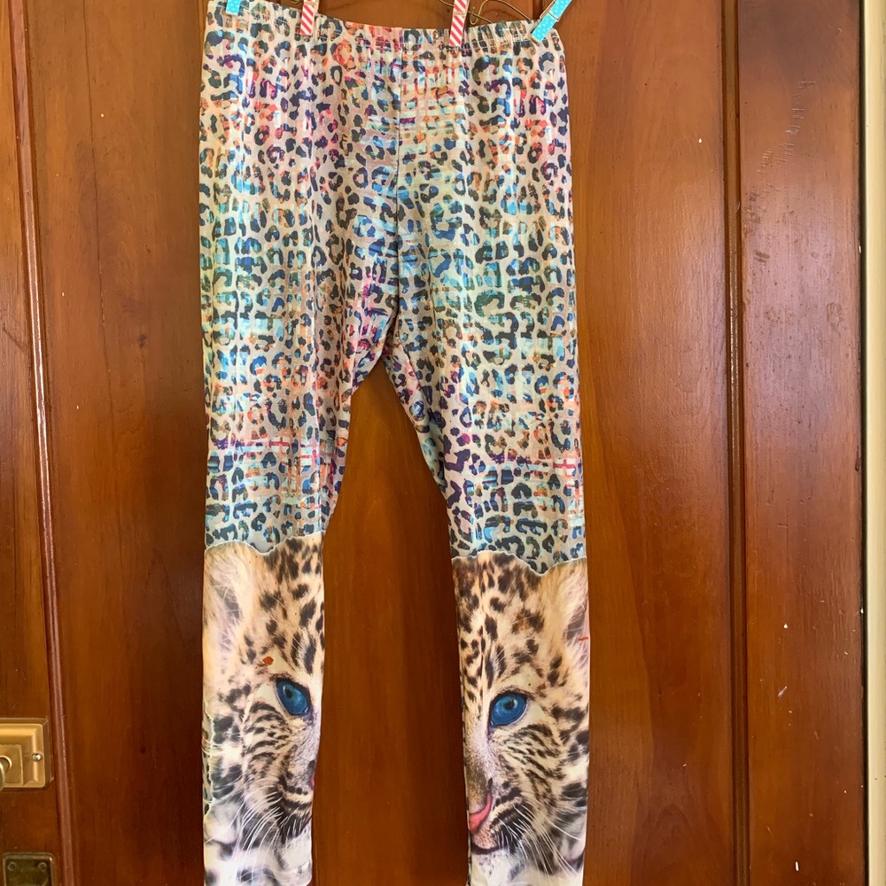 Girls silk sweatpants